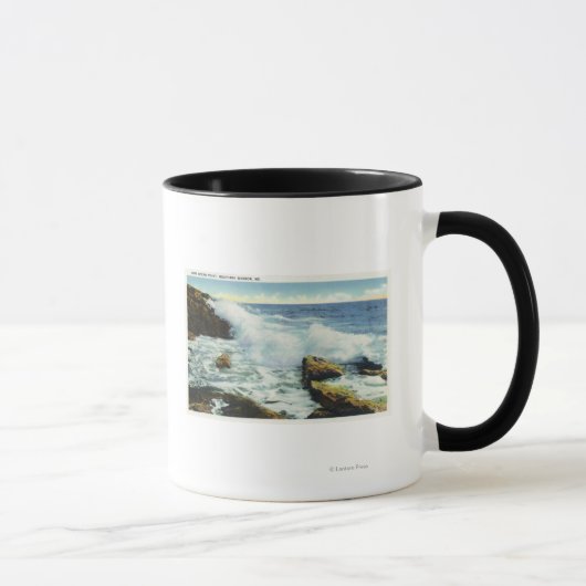 Blick auf das Meer Tasse (Rechts)