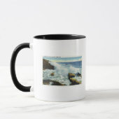 Blick auf das Meer Tasse (Links)