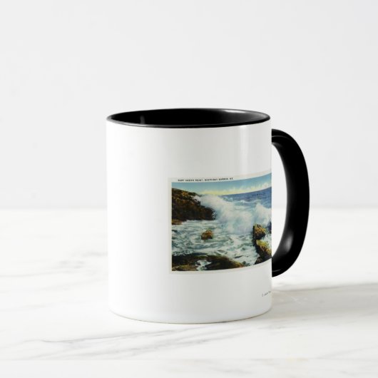 Blick auf das Meer Tasse (VorderseiteRechts)