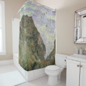 Blick auf das Meer von Claude Monet Duschvorhang (Beispiel)