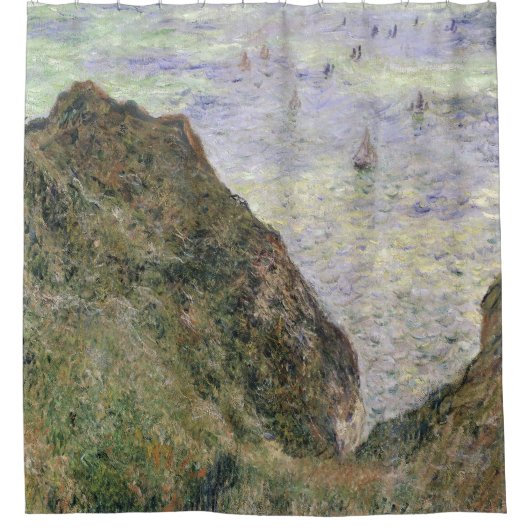 Blick auf das Meer von Claude Monet Duschvorhang (Vorderseite)