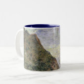 Blick auf das Meer von Claude Monet Zweifarbige Tasse (Vorderseite Links)