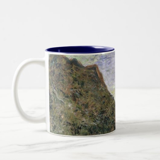 Blick auf das Meer von Claude Monet Zweifarbige Tasse (Links)