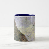 Blick auf das Meer von Claude Monet Zweifarbige Tasse (Mittel)