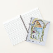 Blick auf das Mittelmeer | Eze, Frankreich Notizbuch (Innenseite)