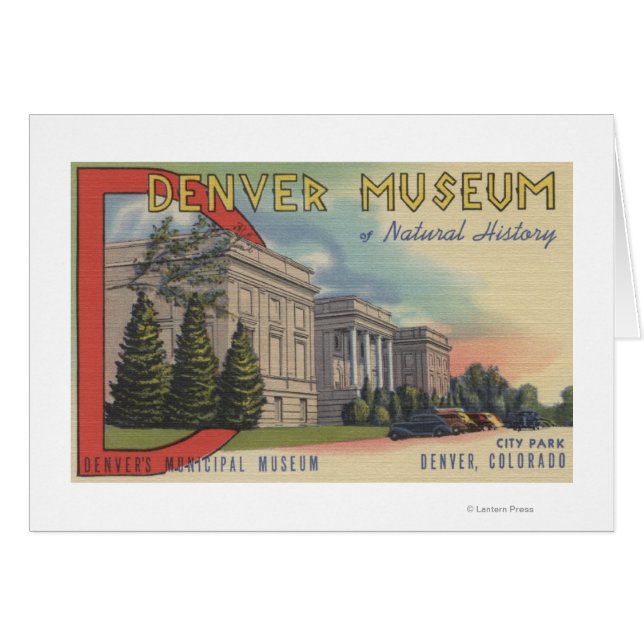 Blick auf das Museum für Naturgeschichte in Denver (Vorderseite (Horizontal))