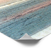 Blick auf das Peter Iredale Shipwreck Poster (Ecke)