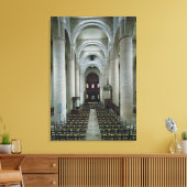 Blick auf das Schiff, Blick auf den Altar Leinwanddruck (Insitu (Wohnzimmer))