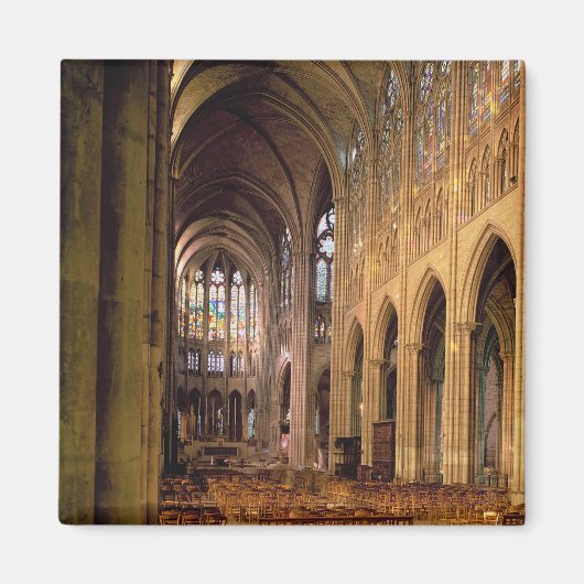 Blick auf das Schiff nach Osten (Foto) Magnet (Vorne)