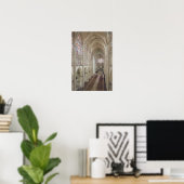 Blick auf das Schiff und den Chor Poster (Heimbüro)