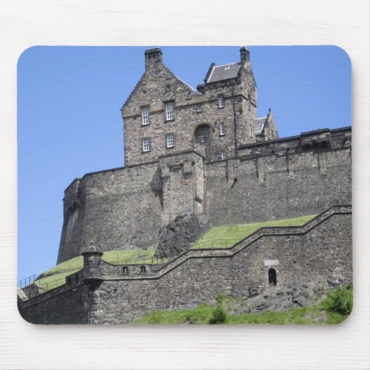 Blick auf das Schloss Edinburgh, Edinburgh, Schott Mousepad (Vorne)