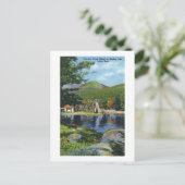 Blick auf das Wasserrad des Schattensees Postkarte (Stehend Vorderseite)