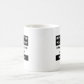 Blick auf dein Dirtbike Funny Mug Kaffeetasse (Mittel)