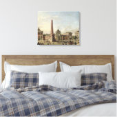 Blick auf den alten Markt Leinwanddruck (Insitu (Schlafzimmer))