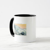 Blick auf den amerikanischen Fall im Winter # 2 Tasse (Vorderseite Links)