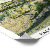 Blick auf den Bahnhof der Race Point-Küstenwache Poster (Ecke)