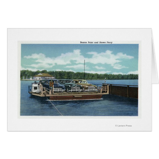 Blick auf den Bemus Point und Stow Ferry (Vorderseite (Horizontal))