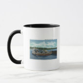 Blick auf den Bemus Point und Stow Ferry Tasse (Links)
