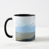 Blick auf den Berg Ararat von Armenisch-Seite Tasse (Links)