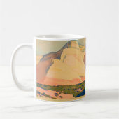 Blick auf den Berg Carmel, Utah von Maynard Dixon Kaffeetasse (Links)