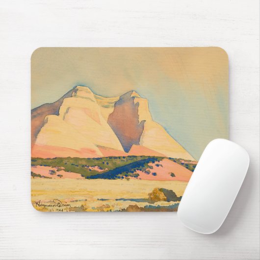 Blick auf den Berg Carmel, Utah von Maynard Dixon Mousepad (Mit Mouse)