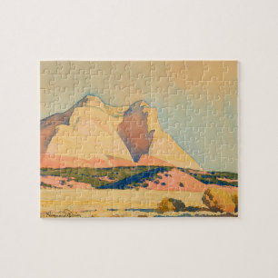 Blick auf den Berg Carmel, Utah von Maynard Dixon Puzzle
