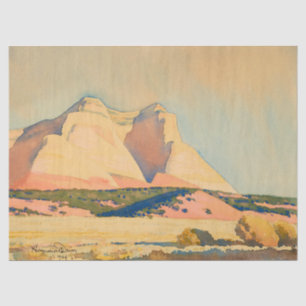 Blick auf den Berg Carmel, Utah von Maynard Dixon Seidenpapier