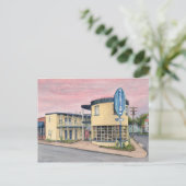 Blick auf den Colonial Beach Postkarte (Stehend Vorderseite)