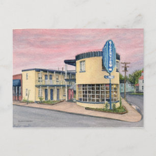 Blick auf den Colonial Beach Postkarte