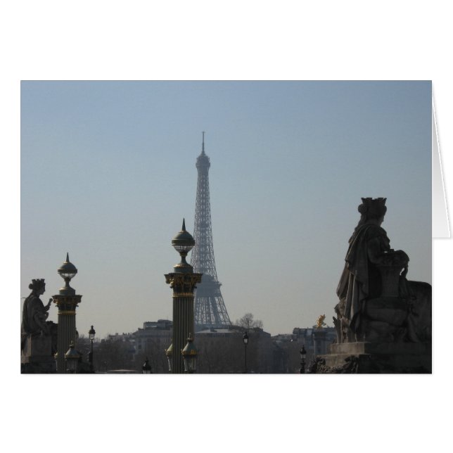 Blick auf den Eiffelturm (Vorderseite (Horizontal))