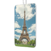 Blick auf den Eiffelturm vom öffentlichen Park Cha Autolufterfrischer (Links)