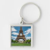 Blick auf den Eiffelturm vom öffentlichen Park Cha Schlüsselanhänger (Vorne)