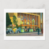 Blick auf den Elefantenzug Postkarte (Vorderseite)