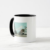 Blick auf den elektrischen Turm von der Santa Clar Tasse (Vorderseite Links)