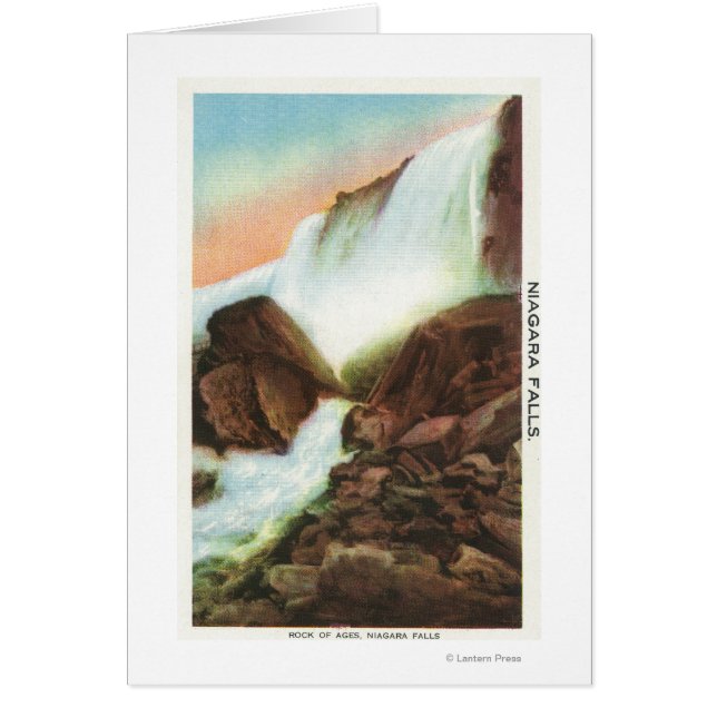 Blick auf den Felsen des Zeitalters (Vorne)