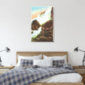 Blick auf den Felsen des Zeitalters Leinwanddruck (Insitu (Schlafzimmer))