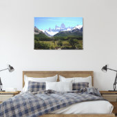 Blick auf den Fitz Roy Leinwanddruck (Insitu (Schlafzimmer))
