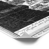 Blick auf den für Graf errichteten Schloss Trautso Poster (Ecke)