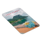Blick auf den Gardasee Kühlschrankmagnet Magnet (Rechte Seite)