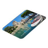 Blick auf den Gardasee Sirmione Kühlschrankmagnet Magnet (Linke Seite)