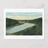 Blick auf den Genesee Postkarte (Vorderseite)