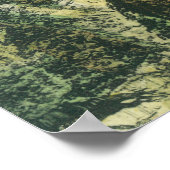 Blick auf den Glacier Point mit Blick auf Yosemite Poster (Ecke)