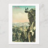 Blick auf den Glacier Point mit Blick auf Yosemite Postkarte (Vorderseite)