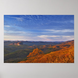 Blick auf den Glass Rock bei Sonnenaufgang in der  Poster
