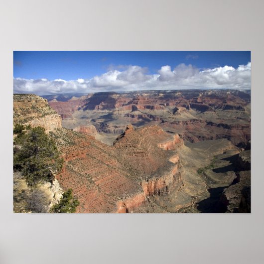 Blick auf den Grand Canyon, Arizona, Poster (Vorne)