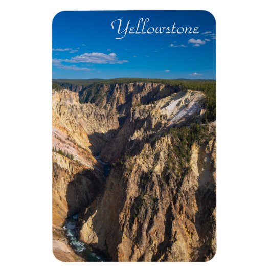 Blick auf den Grand Canyon des Yellowstone Magnet (Vertikal)