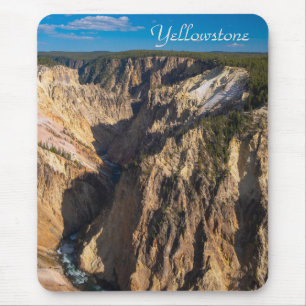Blick auf den Grand Canyon des Yellowstone Mousepad