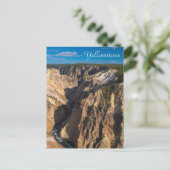 Blick auf den Grand Canyon des Yellowstone Postkarte (Stehend Vorderseite)