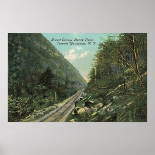 Blick auf den Grand Canyon und den Stoney Clove Poster (Vorne)