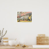 Blick auf den Hardware-Stand von Sheffield und den Poster (Küche)
